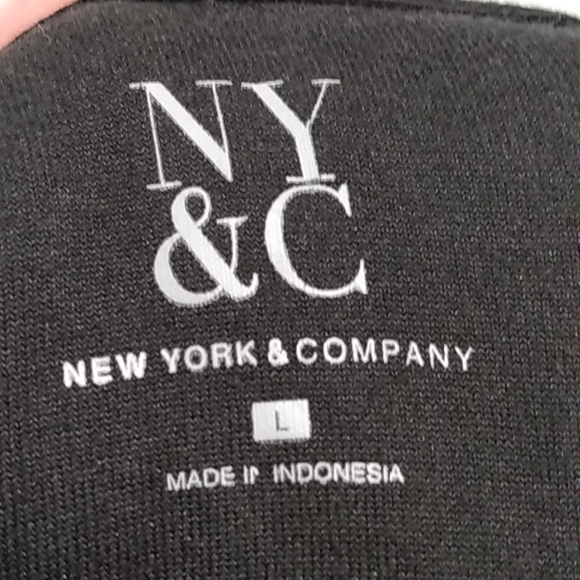 NY & C New York & Company Velour cold shoulder long hoodie large - Picture 6 of 8